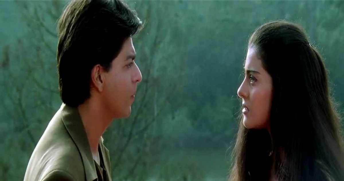 Shah Rukh Khan and Kajol in Kuch Kuch Hota Hai