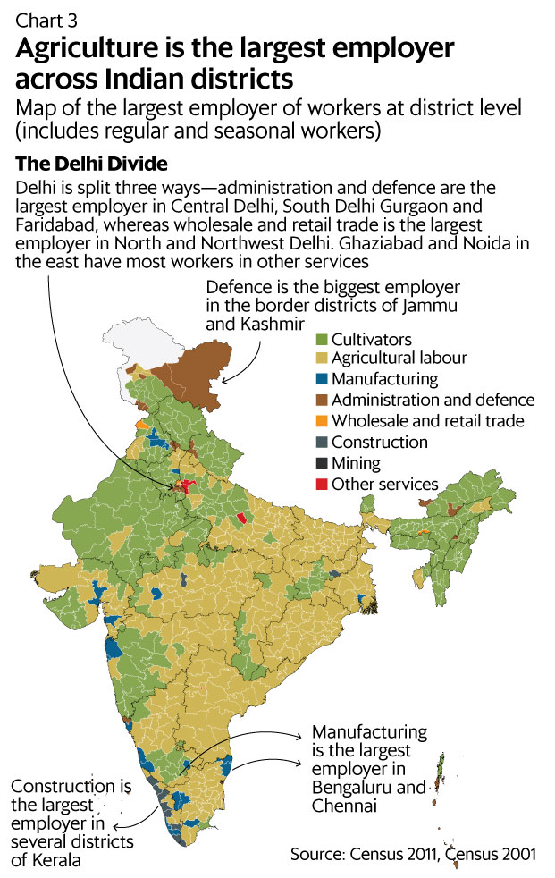 employment statistics india