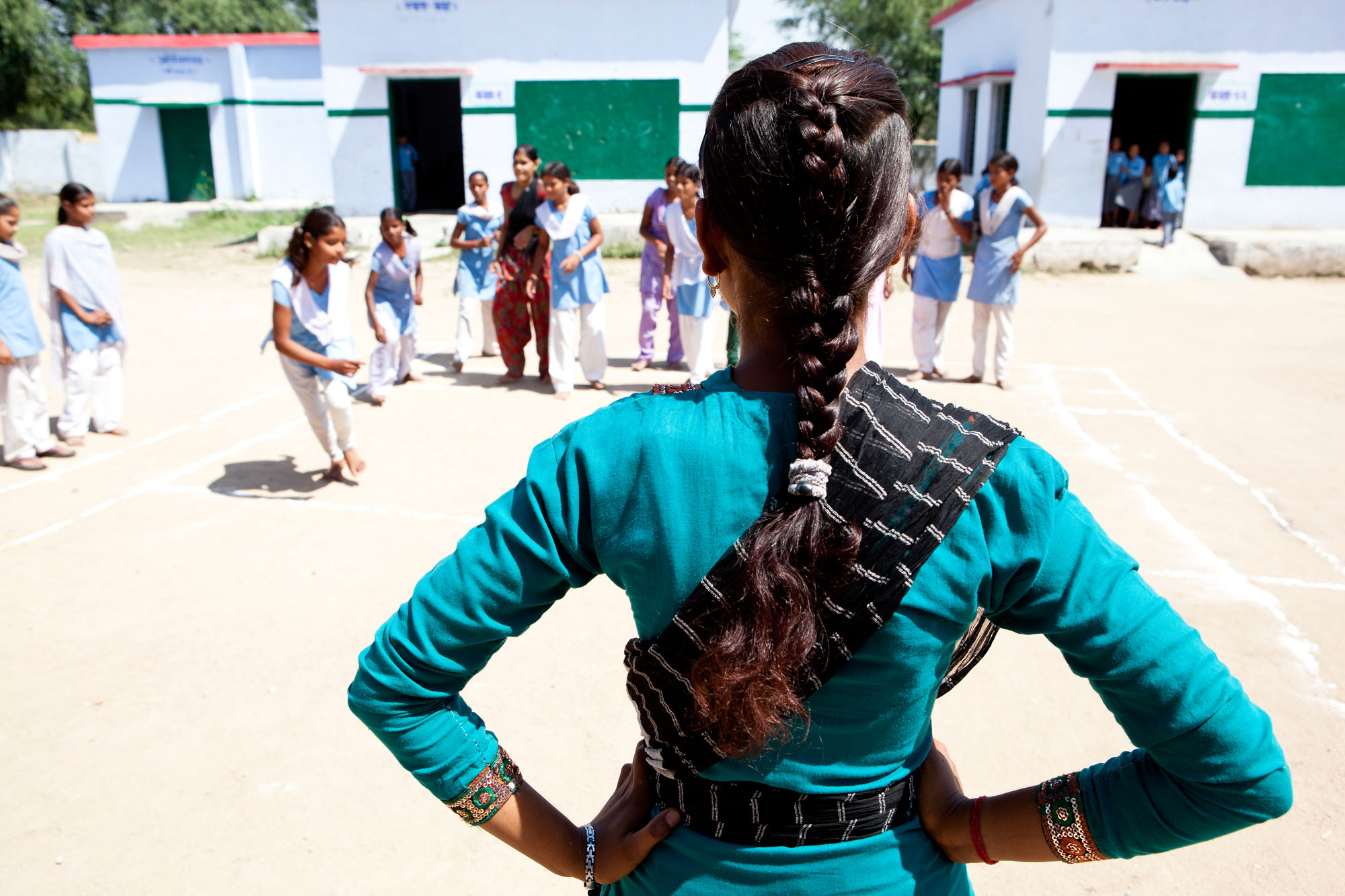 girls playing in school Developing Internal leadership