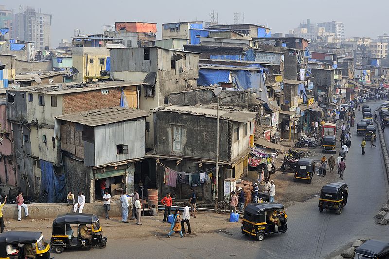 A small portion of Dharavi