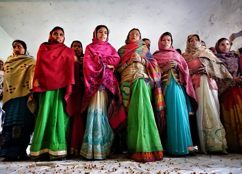 Group of women panchayat leaders - microfinance- Photo courtesy: Anand Sinha