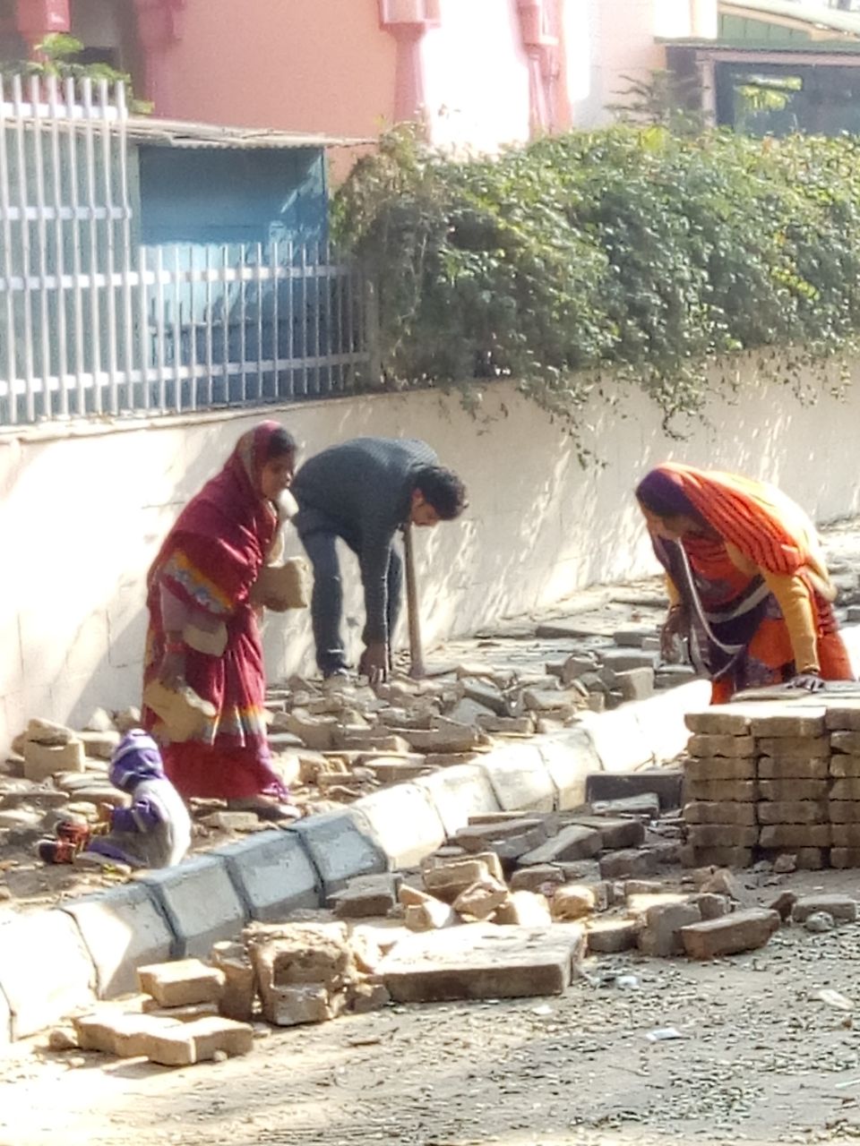 Children often play unsupervised at construction sites.