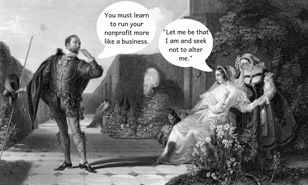 Shakespeare quote_nonprofit humour