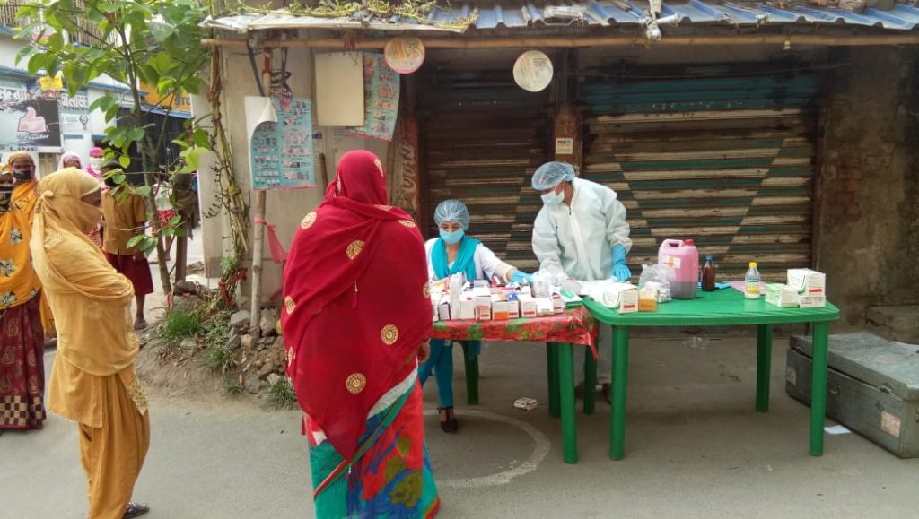 covid-coronavirus-health centre-ground up