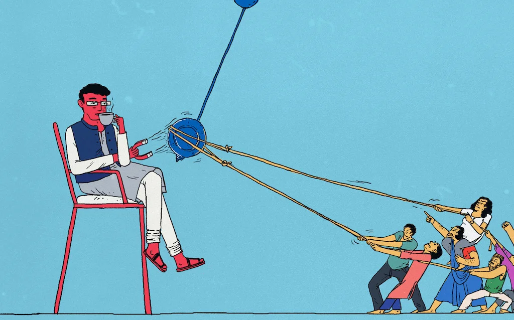 Pendulum swinging for democracy