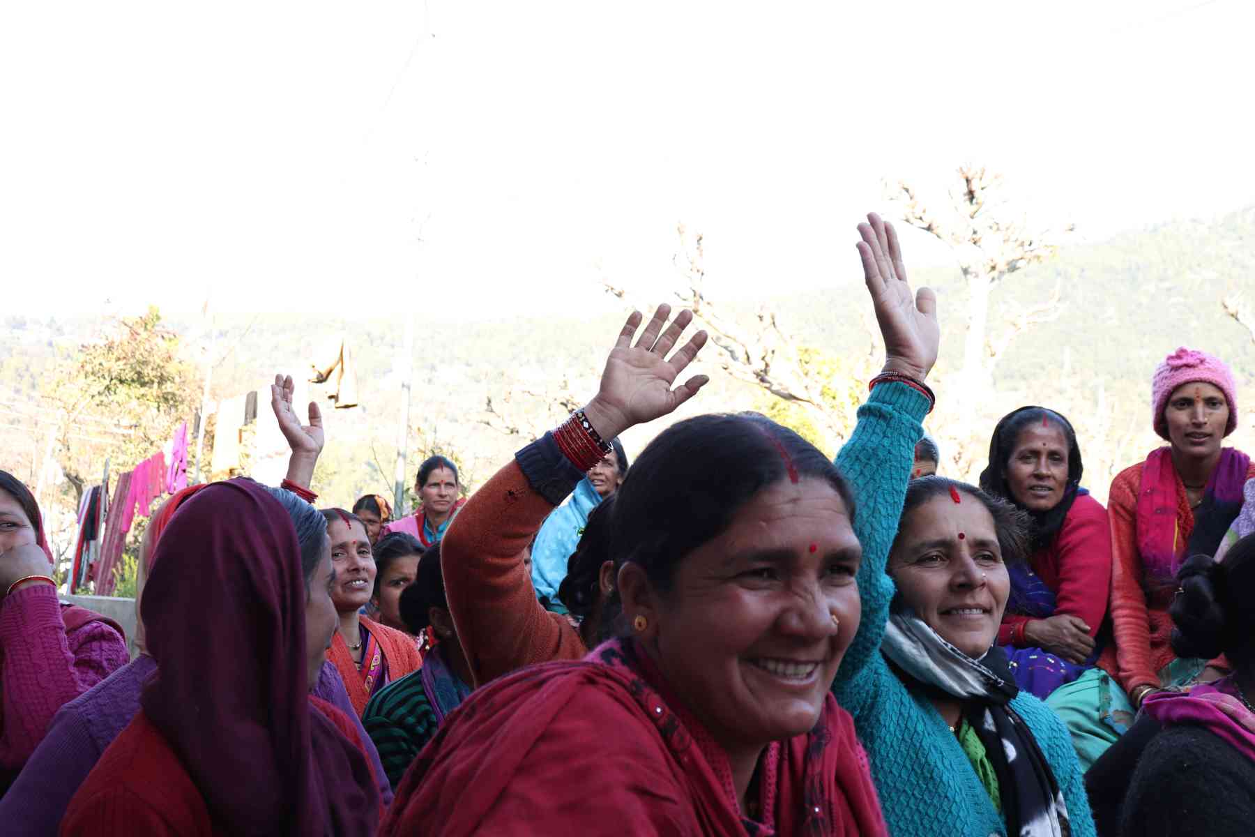 Image of women sitting together-women