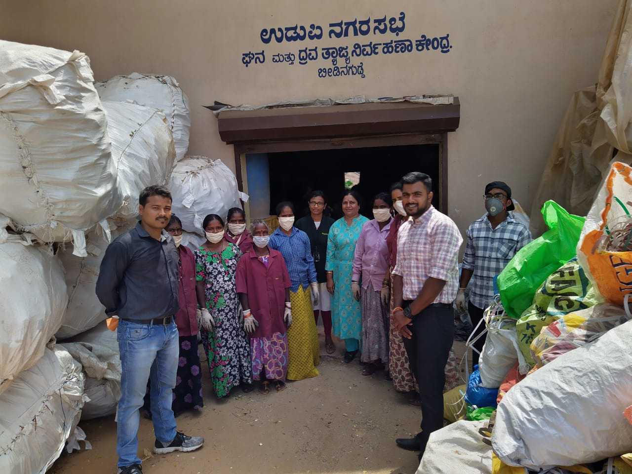 waste management SHG Udupi