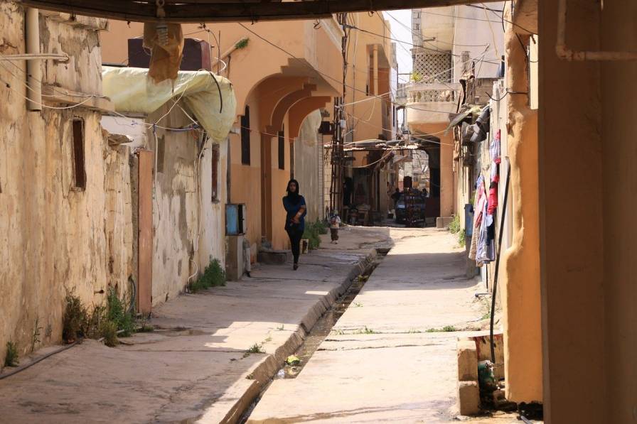 A woman walking on an isloated street-survivors of sexual violence