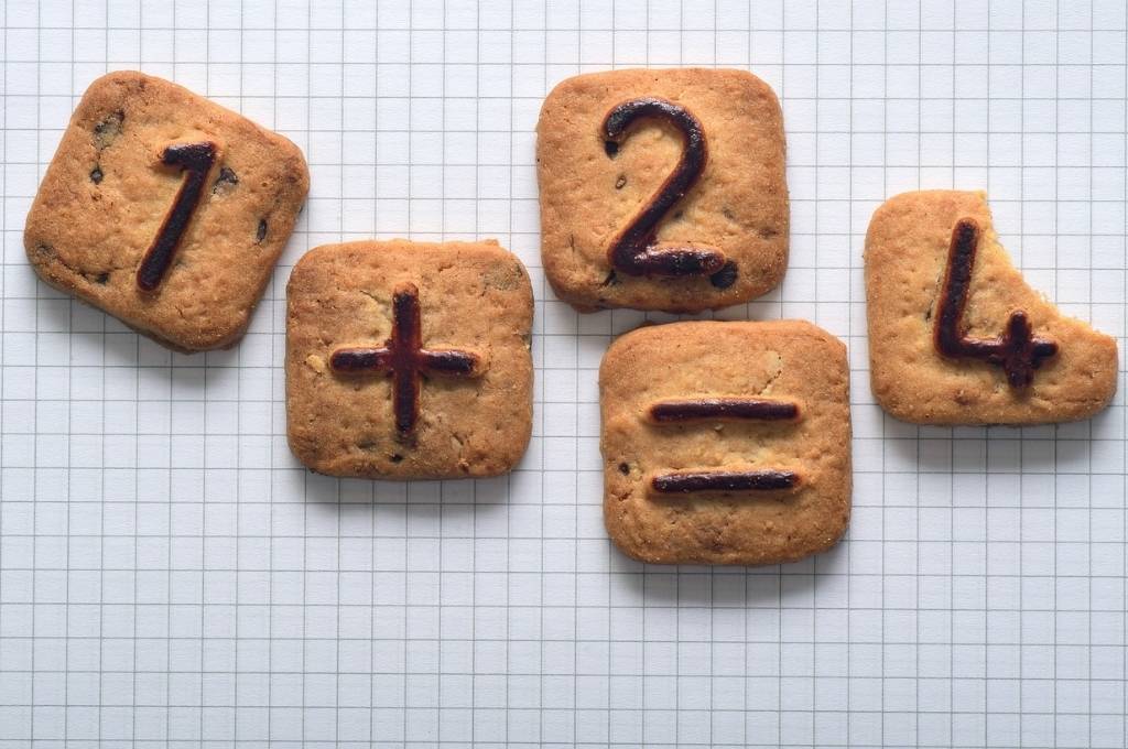 cookies labelled with numbers that depict an addition error of '1+2=4'-nonprofit technology