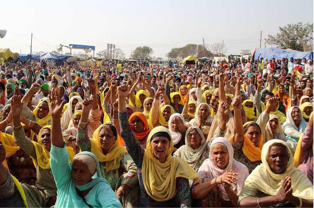 women farmers protesting - citizens