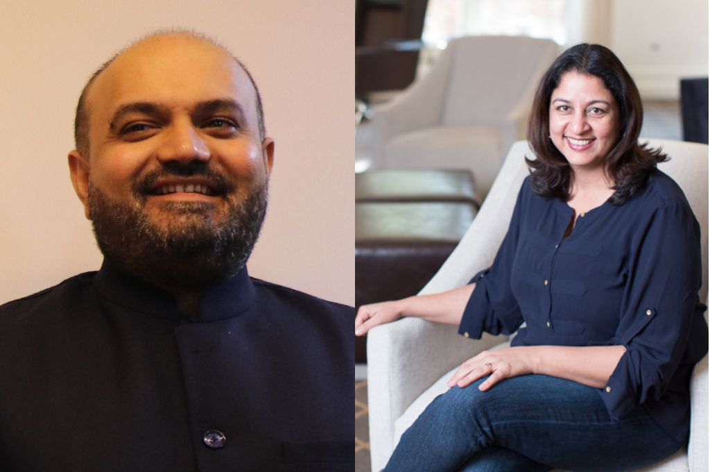 Maharshi Vaishnav (left) and Safeena Husain (right)_leadership transition