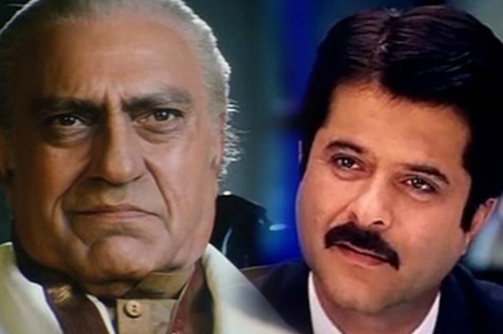 Amrish puri on left and Anil Kapoor on right_nonprofit humour