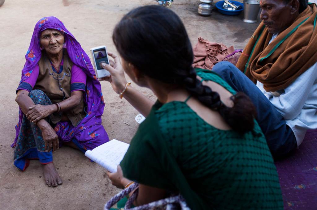 a woman interviewing and recording another woman--lawmaking