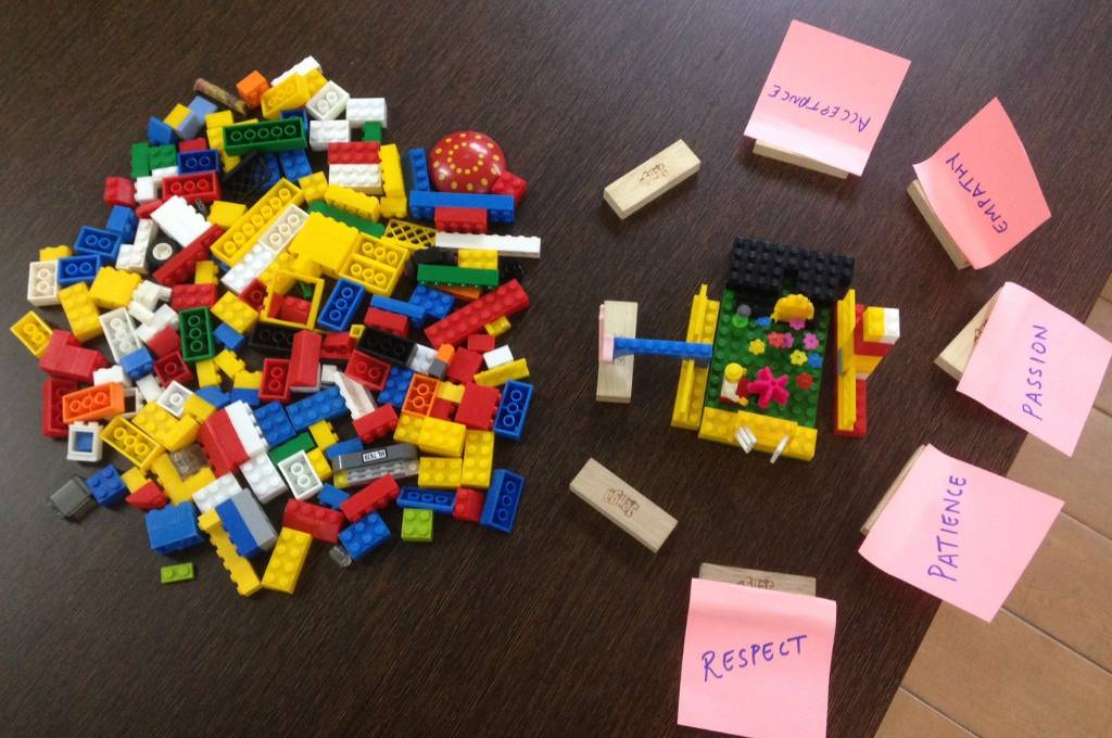 lego blocks and org values--talent management