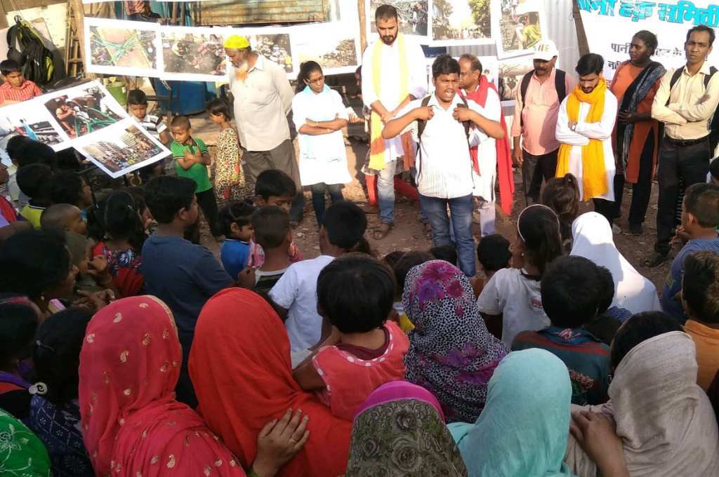 Talking to the community about water rights