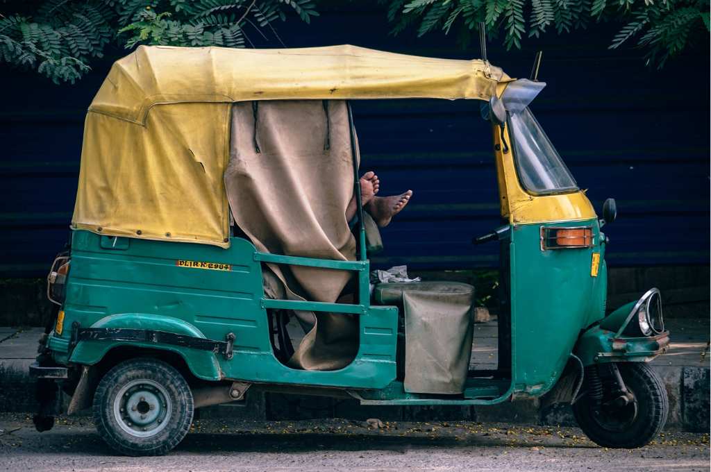 two feet of a person resting in an auto-heatwave