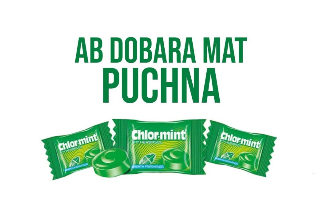 Chlormint tagline ab dobara mat puchna_nonprofit humour 