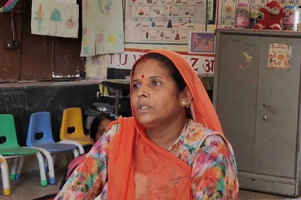 Santosh Charan, an ASHA sahyogini in Chittorgarh--healthcare