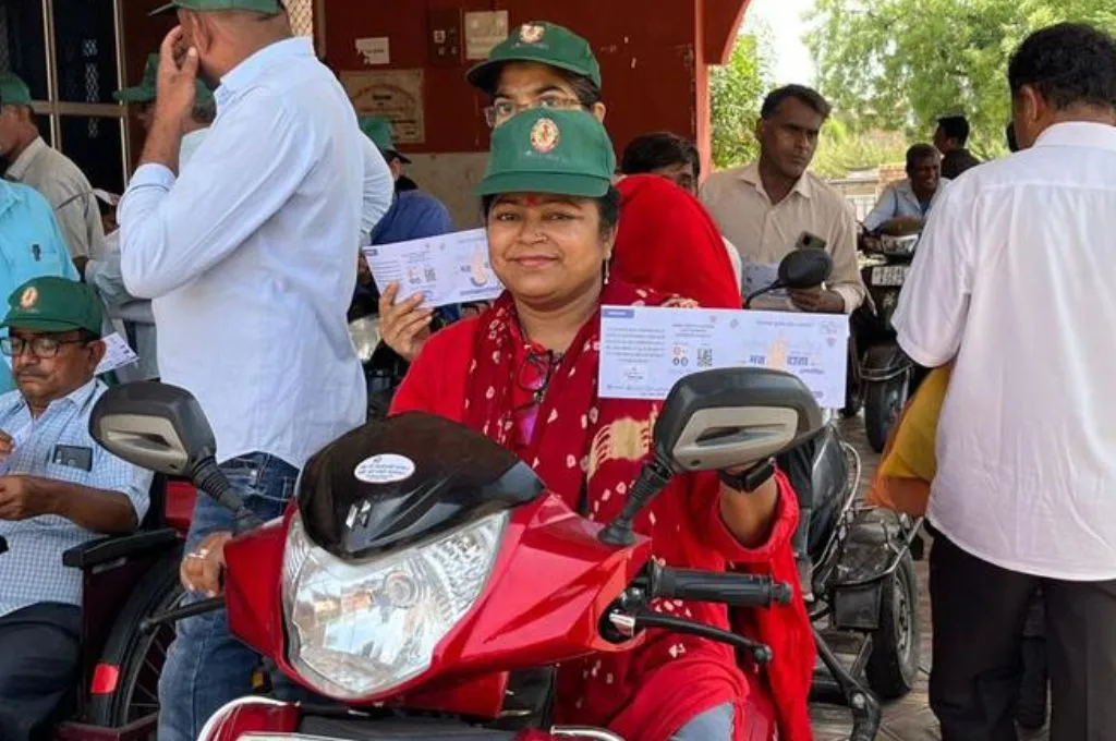 Disability rights activist Pappu Kanwar in Barmer, Rajasthan--disability rights