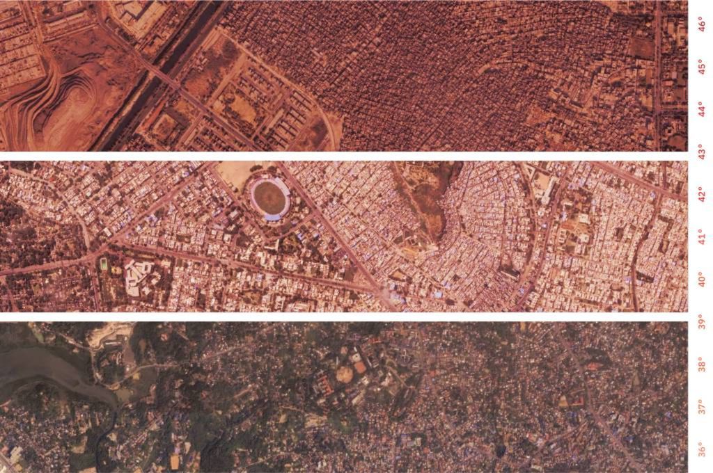 satellite imagery showing a warming world-heat communication